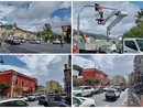Imperia, traffico paralizzato a Oneglia per l'installazione del nuovo semaforo