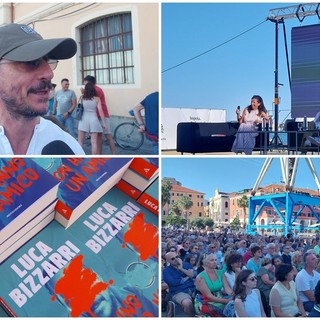 Imperia, in banchina Aicardi Luca Bizzarri presenta il libro "Non hanno un amico"  (video)