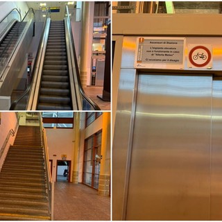 Stazione di Imperia, un paradosso su due ruote