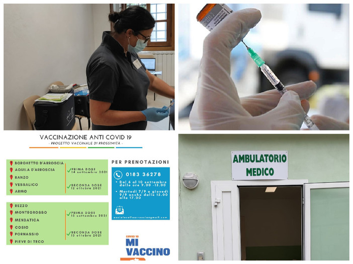 Imperia, Asl 1 chiama e la valle Arroscia risponde, buoni i risultati ottenuti con il camper vaccinale in tour: prosegue la campagna sul territorio Imperia, Asl 1 chiama e la valle Arroscia risponde, buoni i risultati ottenuti con il camper vaccinale in tour: prosegue la campagna sul territorio