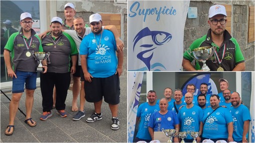 Fishing Trophy Sanremo, vittoria di Vito Spinelli ai "Giochi del mare 2023"