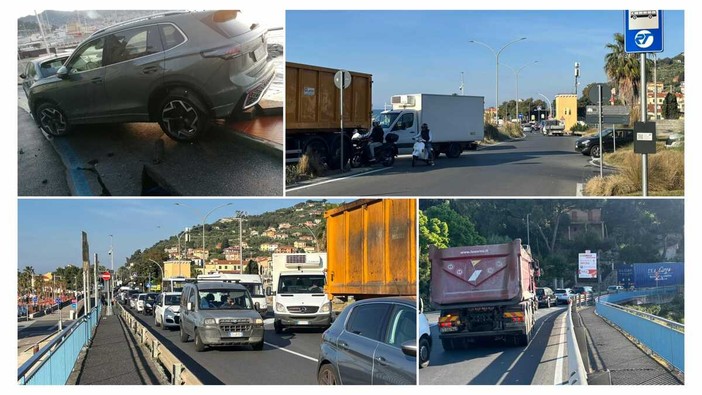 Guasto alla condotta del Roja, intervento urgente in Via Boine: disagi  e viabilità in tilt