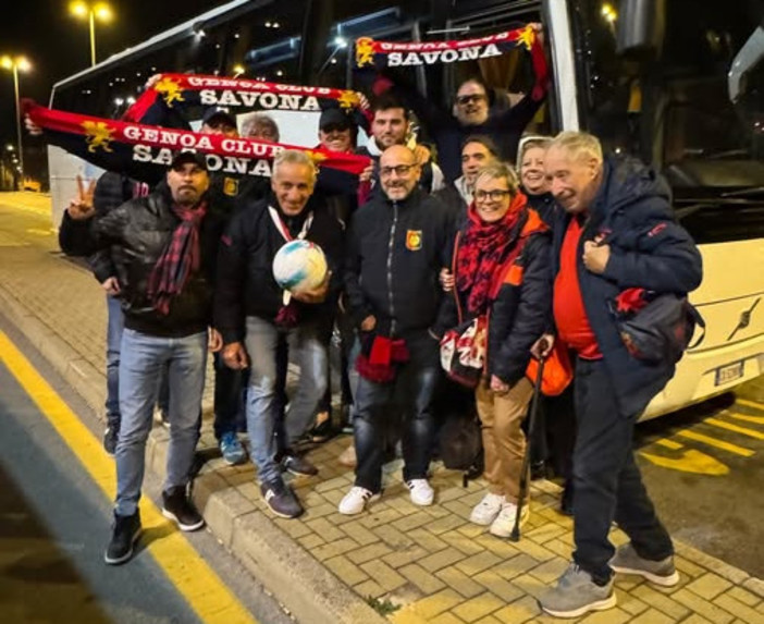 Un cuore rossoblù batte per la Giraffa a Rotelle di Imperia Un cuore rossoblù batte per la Giraffa a Rotelle di Imperia