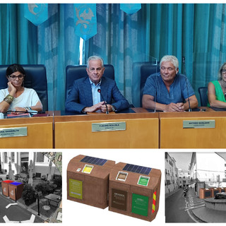 Imperia, rivoluzione per la raccolta dei rifiuti: nel centro di Porto Maurizio e di Oneglia via i mastelli e arrivano i nuovi contenitori elettronici (video e foto)