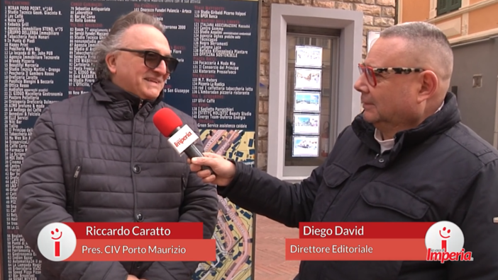 Caffè Forte. Riccardo Caratto: &quot;È record di adesioni per il Civ di Porto Maurizio&quot; (video)