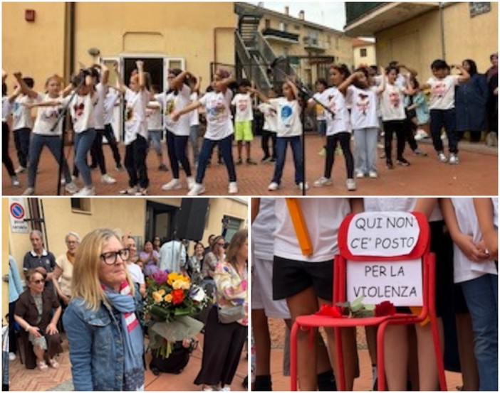 La scuola primaria di piazza Mameli saluta la maestra Gabriella La scuola primaria di piazza Mameli saluta la maestra Gabriella