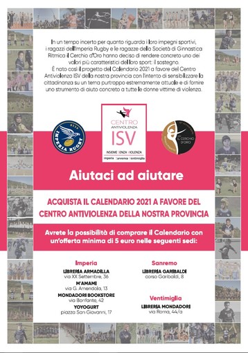 In libreria il calendario che sensibilizza sulla violenza di genere, il ricavato al centro antiviolenza In libreria il calendario che sensibilizza sulla violenza di genere, il ricavato al centro antiviolenza
