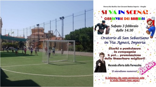 Imperia, torna il "Carnevale dei bambini" alla parrocchia di San Sebastiano Imperia, torna il "Carnevale dei bambini" alla parrocchia di San Sebastiano