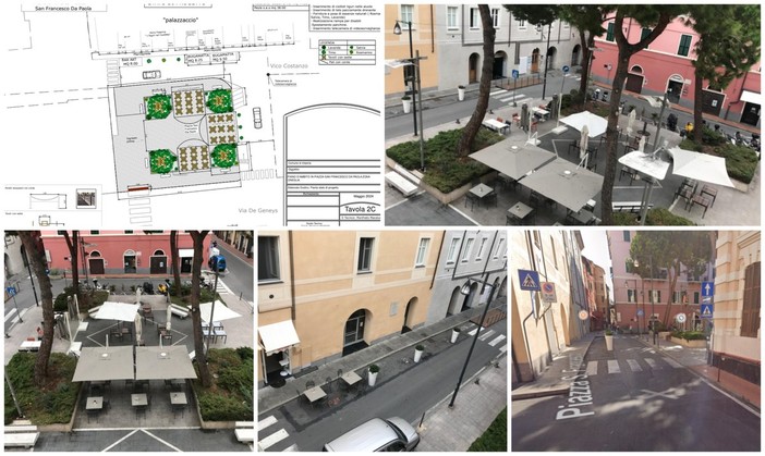 Imperia, una proposta per il restyling di piazza San Francesco da Paola