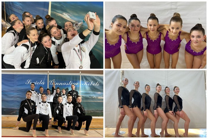 Ginnastica ritmica, i risultati delle atlete del Cerchio d’Oro nella prima gara di serie D