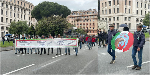 Gli alpini imperiesi  alla 97ª Adunata Nazionale di Genova