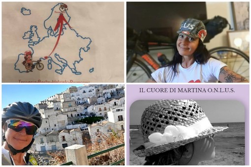 In bici da Imperia alla Lapponia per aiutare i bambini e 'Il cuore di Martina': il 29 luglio inizia la nuova sfida solidale di Natalie Allegra