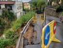 Maltempo, cede l'asfalto in via San Benedetto ad Artallo