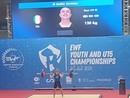 Trionfo europeo per Christian Di Maria nel sollevamento pesi U15 Trionfo europeo per Christian Di Maria nel sollevamento pesi U15