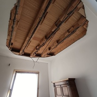 Imperia, via agli interventi di messa in sicurezza negli uffici regionali dopo il crollo del soffitto