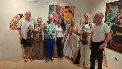 L’Arte che nasce dal profondo, a Borgomaro la mostra che celebra il talento: un viaggio nell’anima creativa dell'Entroterra (video)
