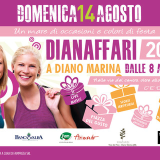 Diano Marina: domenica prossima torna ‘Dianaffari’, l’evento targato Confcommercio