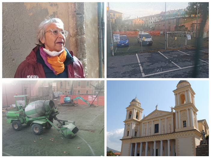 Imperia, un parcheggio al posto del campetto delle opere parrocchiali: a Porto Maurizio è polemica