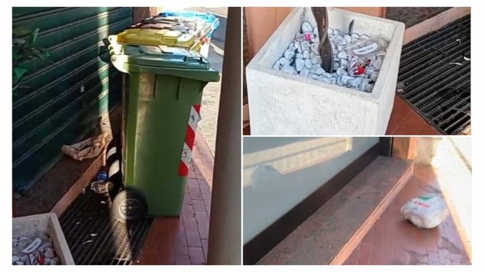 Imperia, in via XXV Aprile il degrado a due passi dal centro