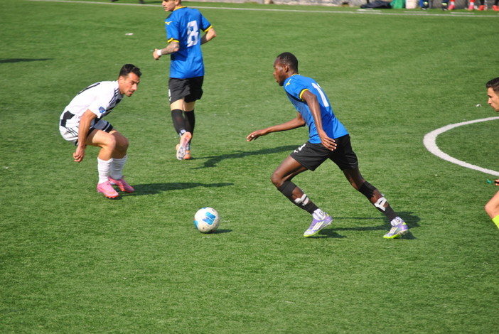 Diallo in azione                                                                                                                                               (foto Fantomas)
