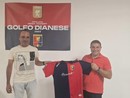 Massimo Dallocchio a destra e Mariano Vacca alla corte del presidente Sciandino Massimo Dallocchio a destra e Mariano Vacca alla corte del presidente Sciandino