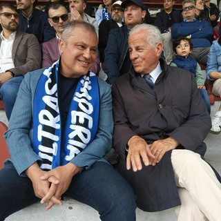 Imperia-Sanremese 2-2, il neo presidente nerazzurro D'Onofrio non ha dubbi: "Ci salviamo" (Video)
