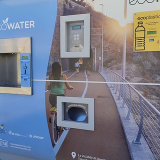 Acqua gratuita a Imperia, attivi i nuovi distributori al Prino e alla Rabina
