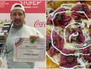 Domenico Fiumara, campione del mondo al concorso "Pizza senza frontiere" di Rimini