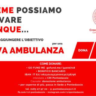 Nuova ambulanza per la Croce Rossa di Pontedassio, avviata raccolta fondi