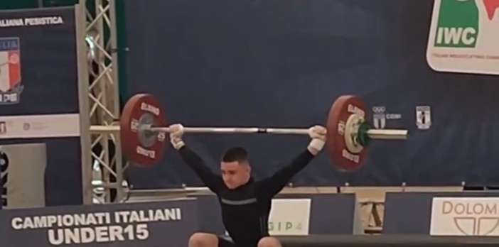 Sollevamento pesi. Il dianese Christian Di Maria domina ancora: campione italiano Under 15 nei 56 kg