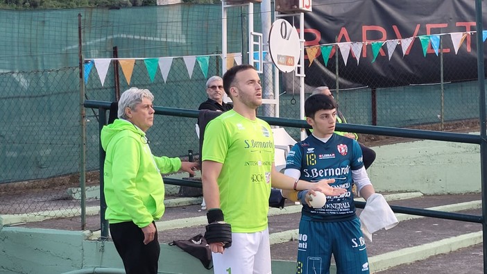 La concentrazione di Barroero in battuta (Foto Flammia) La concentrazione di Barroero in battuta (Foto Flammia)