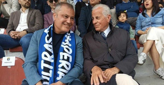 Imperia-Sanremese 2-2, il neo presidente nerazzurro D'Onofrio non ha dubbi: "Ci salviamo" (Video)