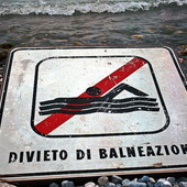 Imperia, scatta il divieto di balneazione alla foce del torrente Prino