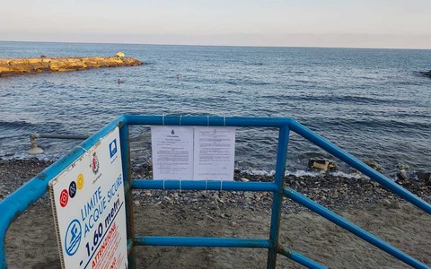 Imperia, resta confermato per ora il divieto di balneazione alla foce del Caramagna