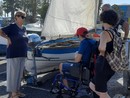 Disabili in vacanza fanno 'scuola' di vela, canoa e pesca al Prino Disabili in vacanza fanno 'scuola' di vela, canoa e pesca al Prino