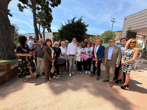 Cento candeline per Enrichetta Passoni al Circolo Tennis di Imperia Cento candeline per Enrichetta Passoni al Circolo Tennis di Imperia