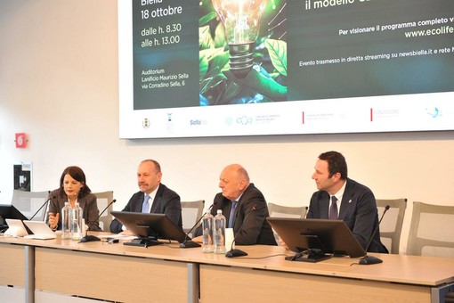 Ecolife 2025, convegno sulla Transizione Energetica: tutto esaurito all’Auditorium Lanificio Maurizio Sella Ecolife 2025, convegno sulla Transizione Energetica: tutto esaurito all’Auditorium Lanificio Maurizio Sella