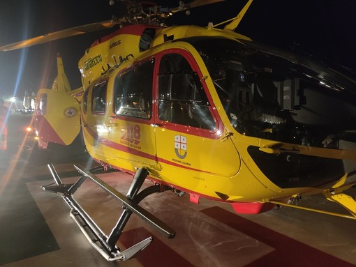 Incidente stradale in via Amendola a Imperia, motociclista in gravi condizioni