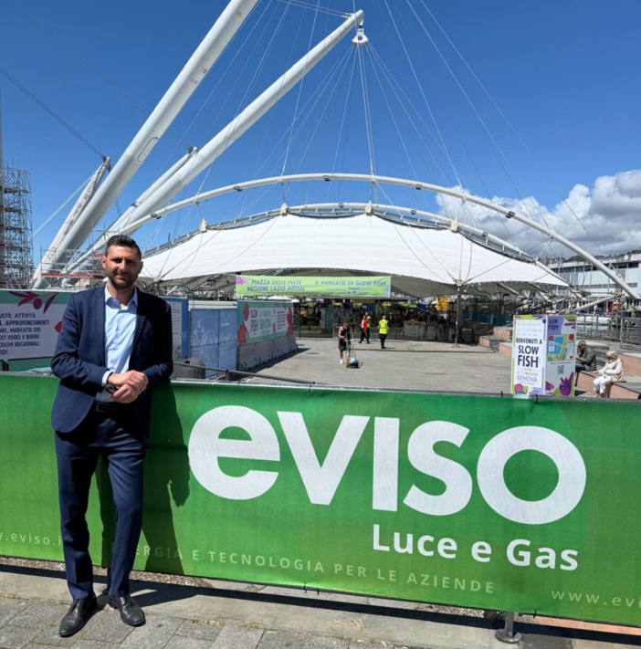 eVISO a Slow Fish 2025: energia per la filiera, dalla terra al mare