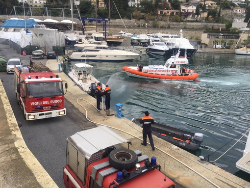 I risultati dell’esercitazione semestrale antincendio della Guardia Costiera nel porto di San Lorenzo al Mare