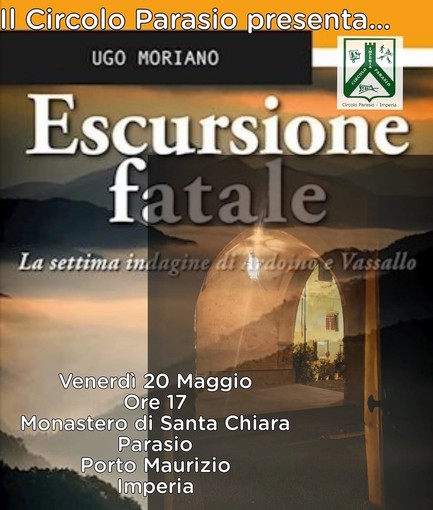 Imperia, nel Monastero di Santa Chiara la presentazione dell'ultimo libro giallo di Ugo Moriano Imperia, nel Monastero di Santa Chiara la presentazione dell'ultimo libro giallo di Ugo Moriano