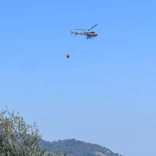 Incendio di Diano San Pietro, fiamme di probabile origine dolosa