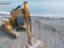 Iniziati i lavori di ripascimento delle spiagge nella zona Levante di Imperia