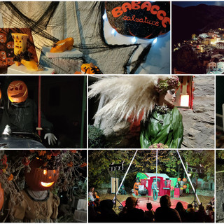 Migliaia di persone a Rezzo per la Festa delle Babacce, le zucche che ridono (foto)