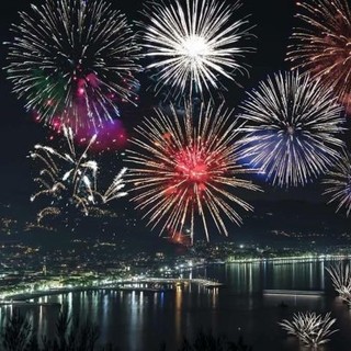 Spettacolo pirotecnico a Diano Marina in occasione delle festa patronale