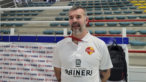 Il coach giallorosso Filippo Rocchi                                                         (Foto Flammia)