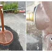 Perdita d’acqua da una fontana sulla ciclabile di Imperia: intervento rapido dopo la segnalazione de "La Voce"