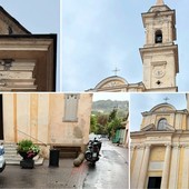 Fulmine sulla chiesa di Diano Gorleri, cadono calcinacci