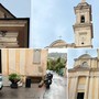 Fulmine sulla chiesa di Diano Gorleri, cadono calcinacci Fulmine sulla chiesa di Diano Gorleri, cadono calcinacci