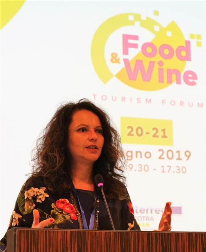 Roberta Milano, direttore scientifico del Food&Wine Tourism Forum Roberta Milano, direttore scientifico del Food&Wine Tourism Forum